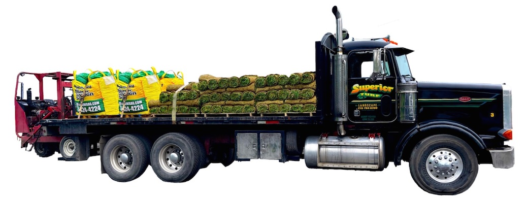 Garden Soil Delivery Truck